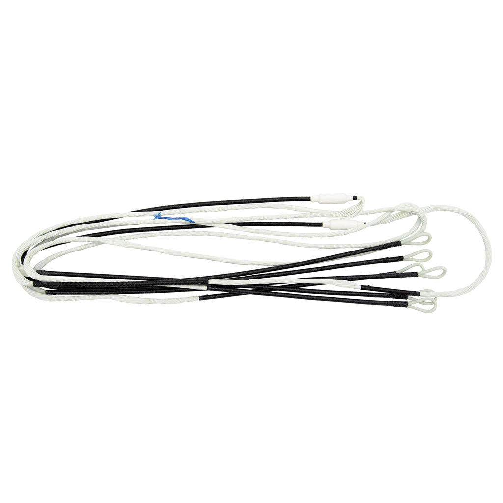 GAS Ghost XV String & Cable Set for PSE PerformX White w/ Black Serving