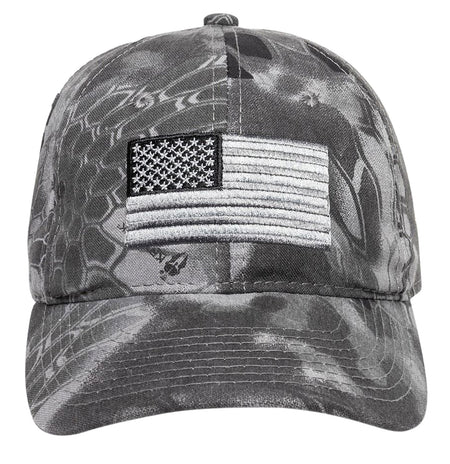 Outdoor Cap Kryptek Raid USA Flag Unstructured Hook & Loop Hat OSFA 120159-3-3