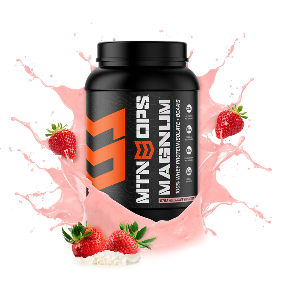 MTN Ops Magnum Protein Strawberries and Cream Muscle Builder