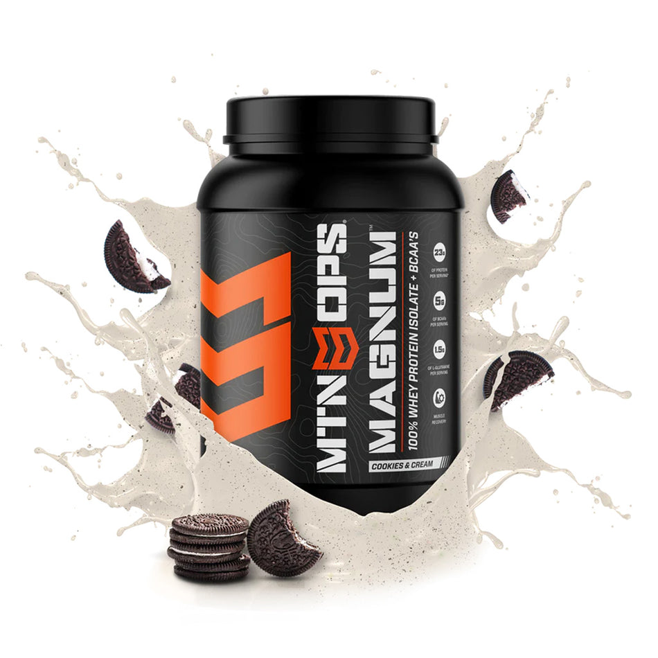 MTN Ops Magnum Protein Cookies and Cream Muscle Builder