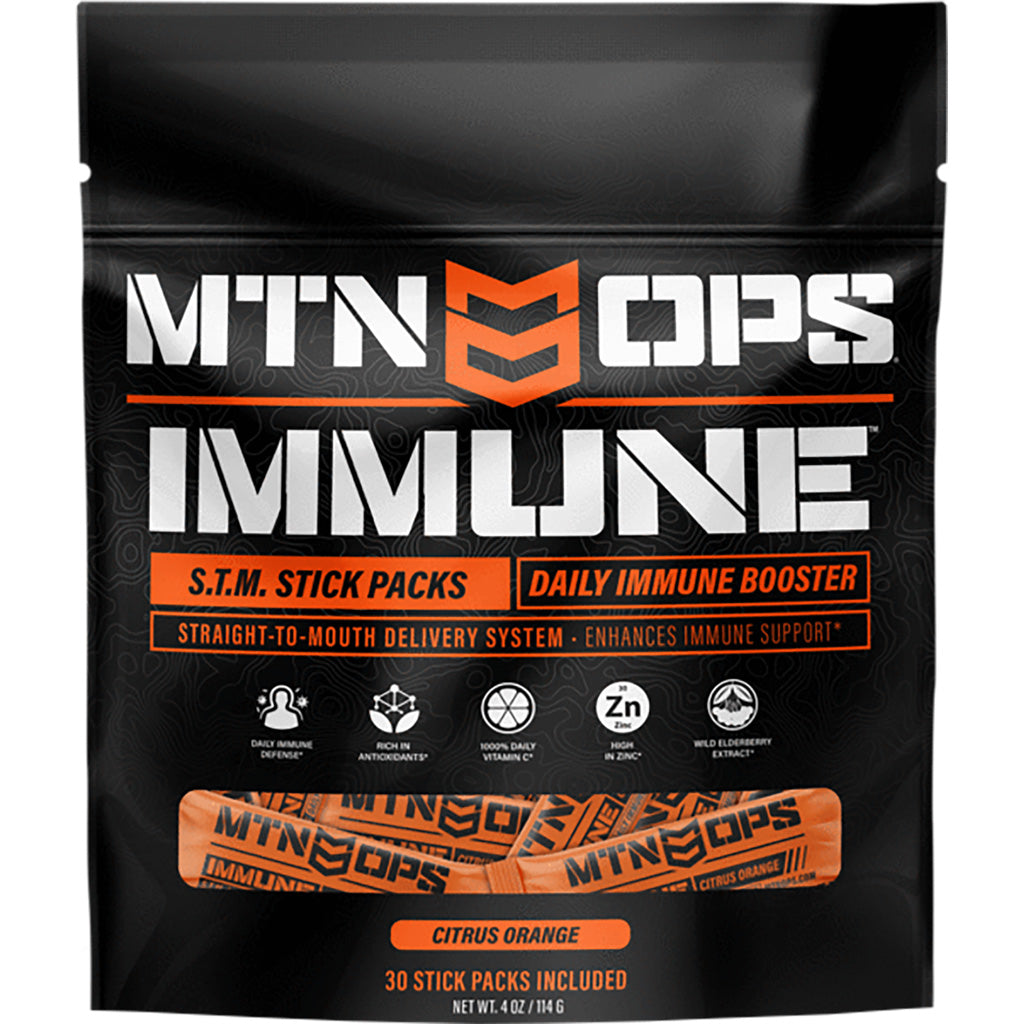 MTN Ops Immune Support Straight-to-Mouth Stick Pack 30 Count