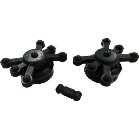 BowJax Universal Black Split Limb Dampener for Crossbows with Spring Dampener