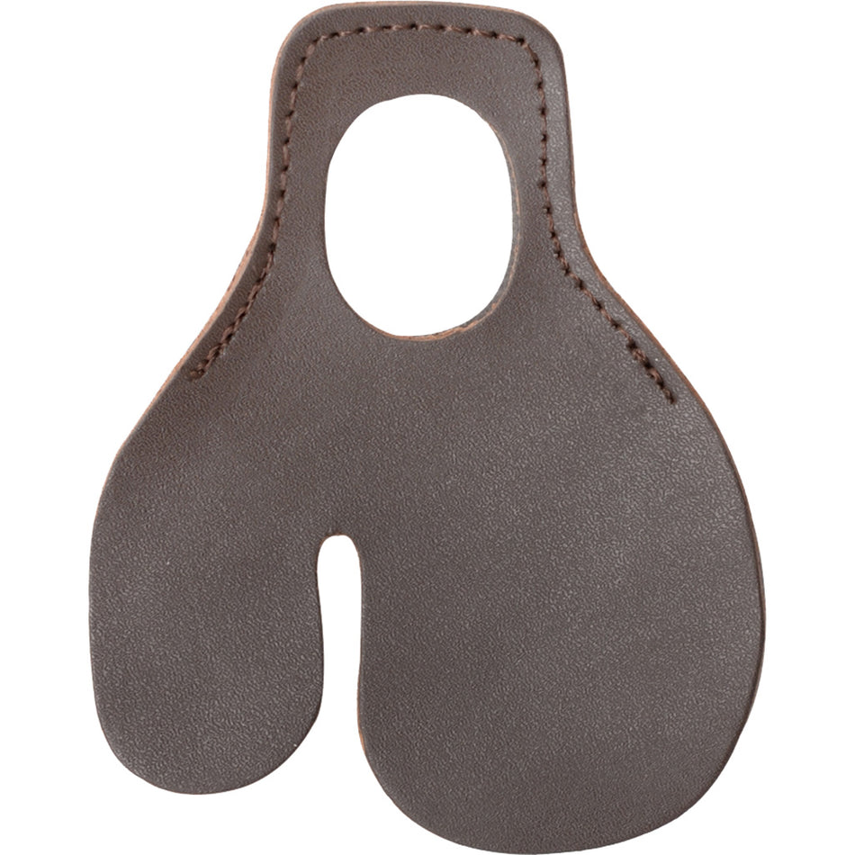 30-06 CowHide Leather Shooting Tab Brown RH Size Small