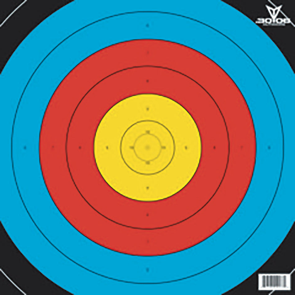 30-06 FITA 50m Official 80cm Shooting Target 100 Count
