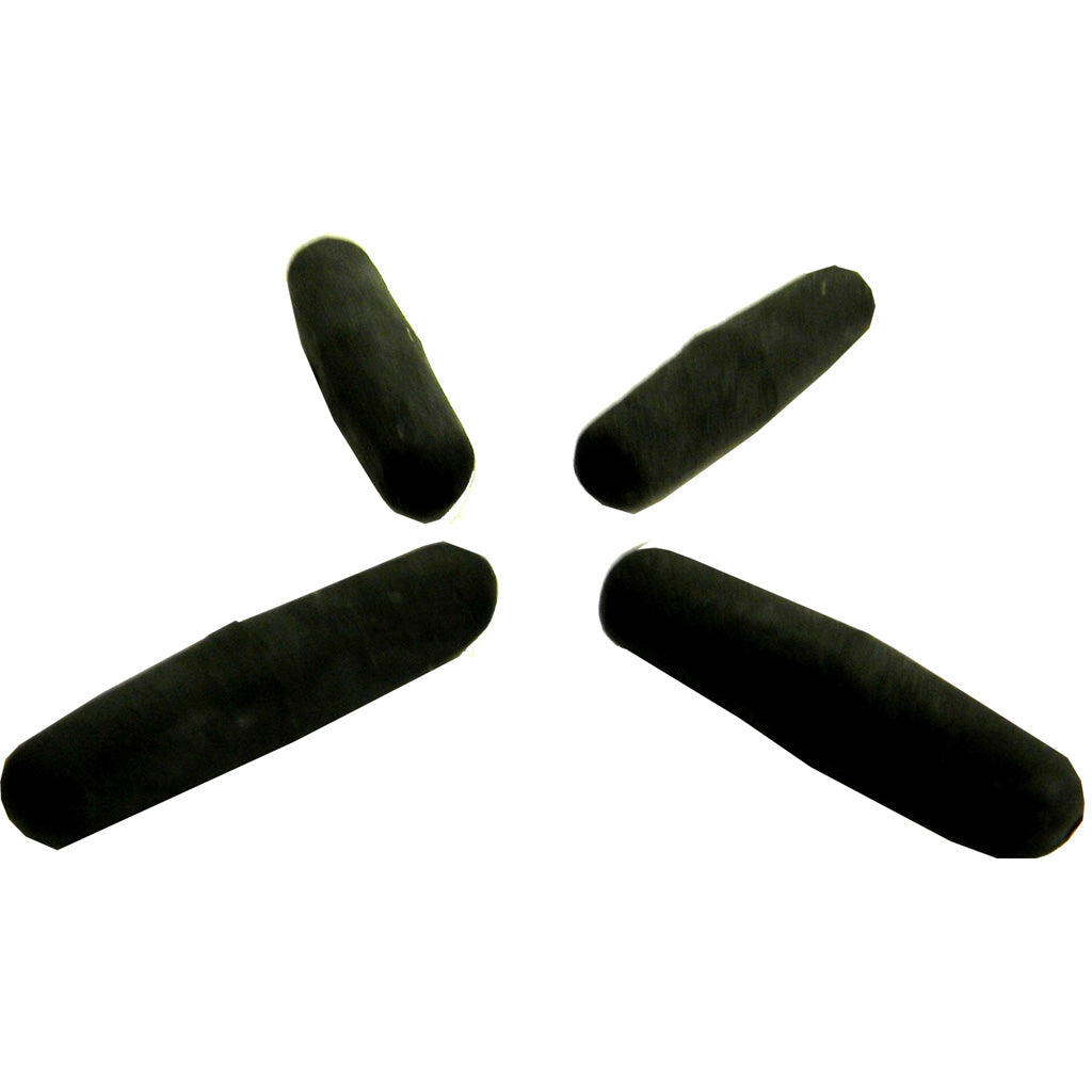 BowJax Black String Sleeve Bow Silencers 16 Grain 4 pk.