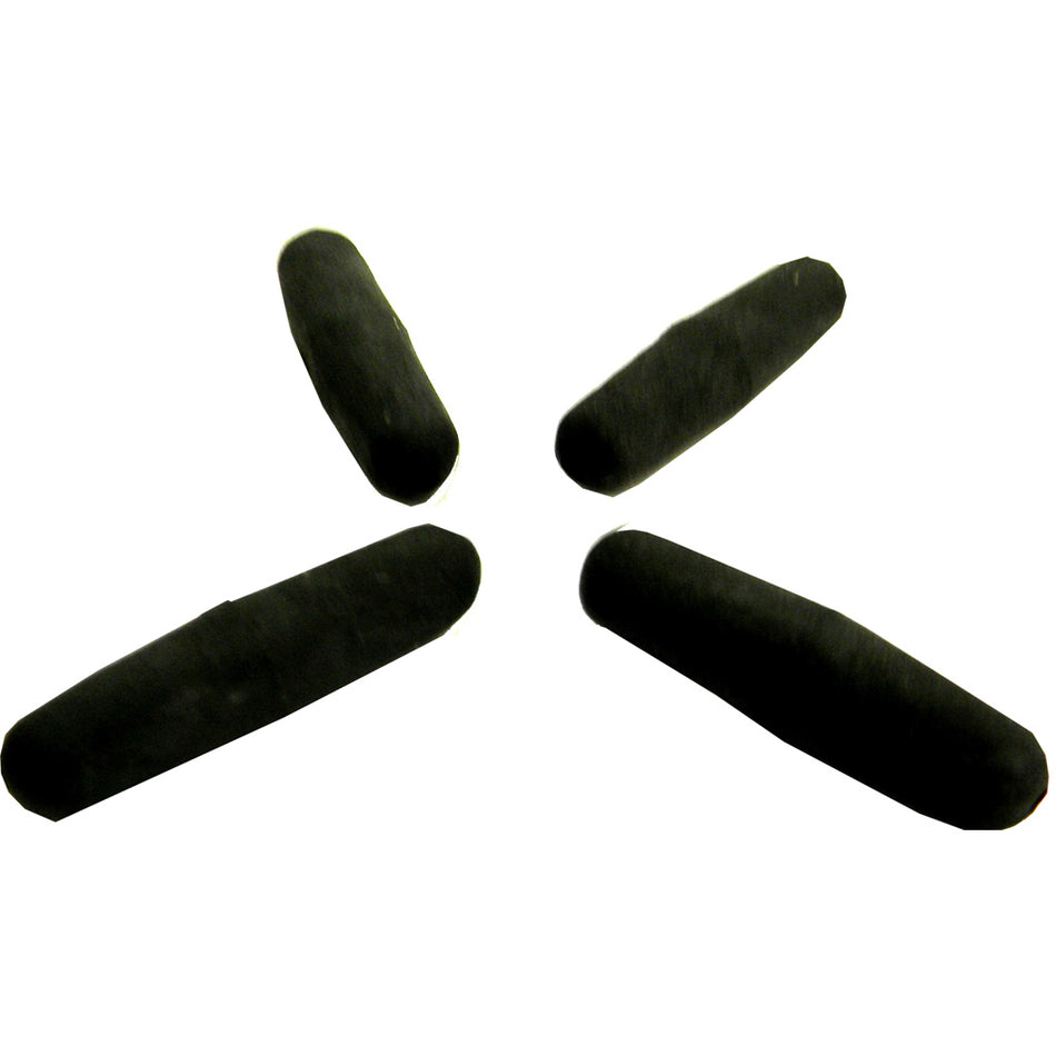 BowJax Black String Sleeve Bow Silencers 16 Grain 4 pk.