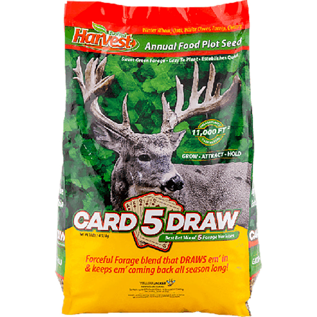 Evolved 5 Card Draw 10 lb. Food Plot Forage Seed Mix