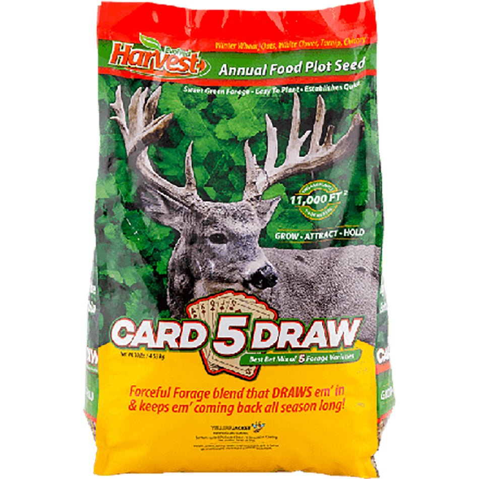 Evolved 5 Card Draw 10 lb. Food Plot Forage Seed Mix