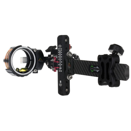 Axcel LANDSLYDE Carbon Pro AccuStat II 5-Pin .019 RH Archery Sight