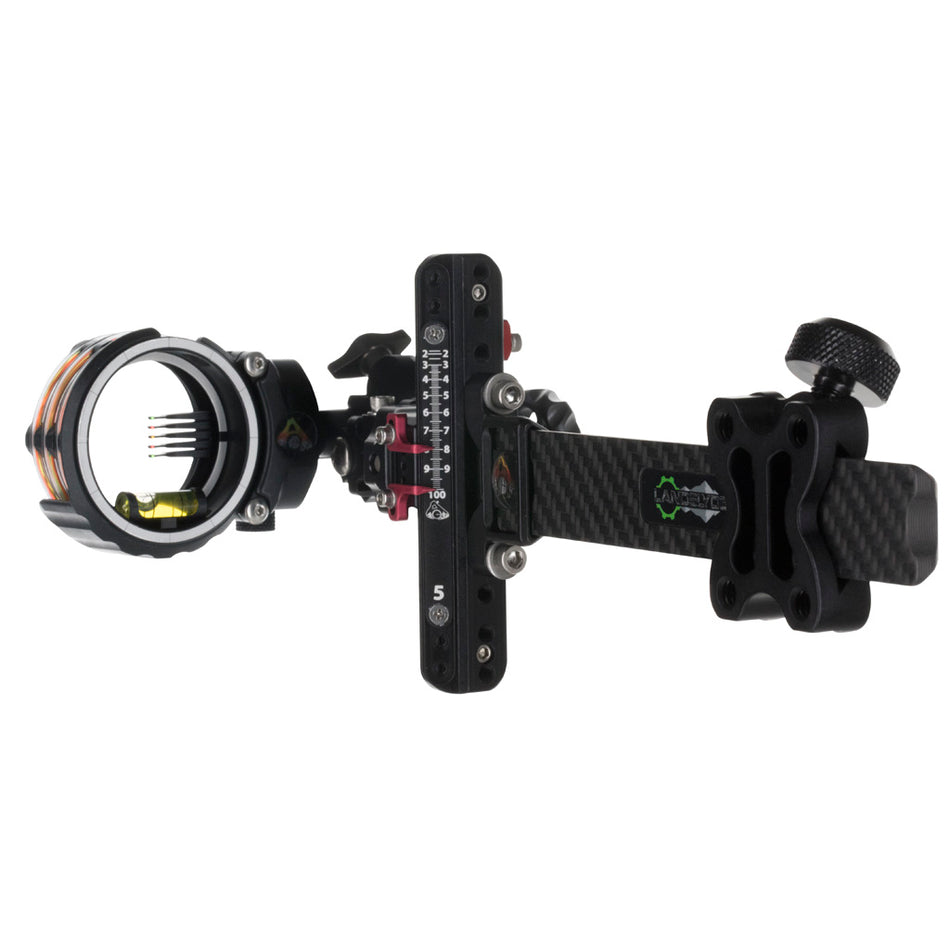 Axcel LANDSLYDE Carbon Pro AccuStat II 5-Pin .019 RH Archery Sight