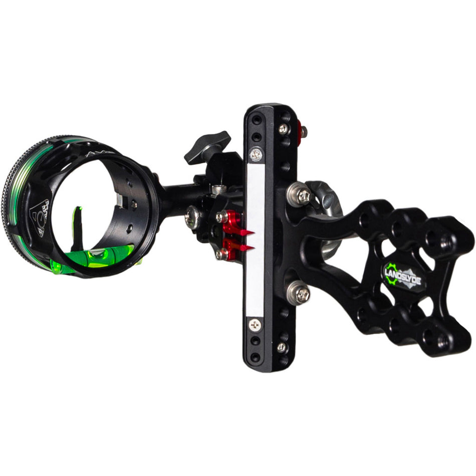 Axcel LANDSLYDE AVX-41 Single Pin .010 Green RH Non-Dampened Archery Sight