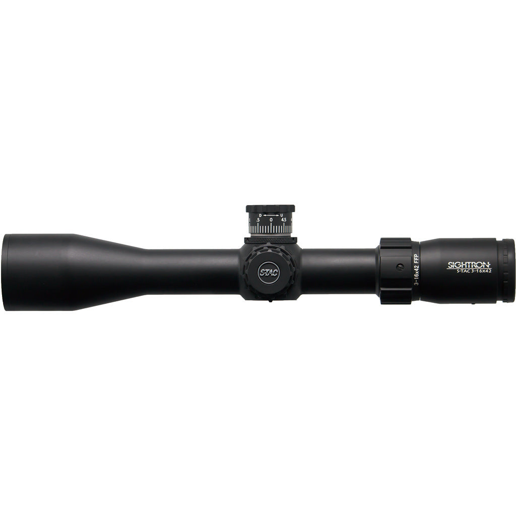 Sightron S-TAC3-16X42 First Focal Plane Rifle Scope 30mm Tube Zero Stop Mil-Hash-2 IR Reticle