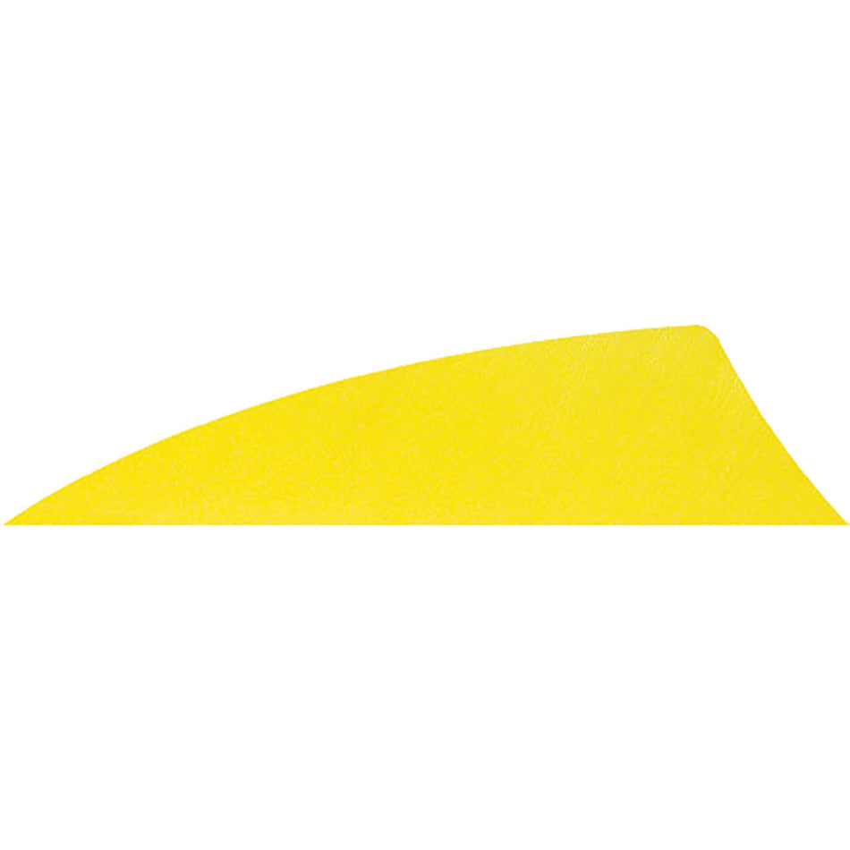 Gateway 2 in. Rayzr Arrow Feathers Flo Yellow LW 50 pk.