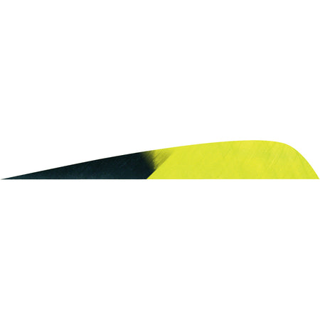 Gateway 4 in. Parabolic Arrow Feathers Kuro Lemon Lime LW 50 pk.