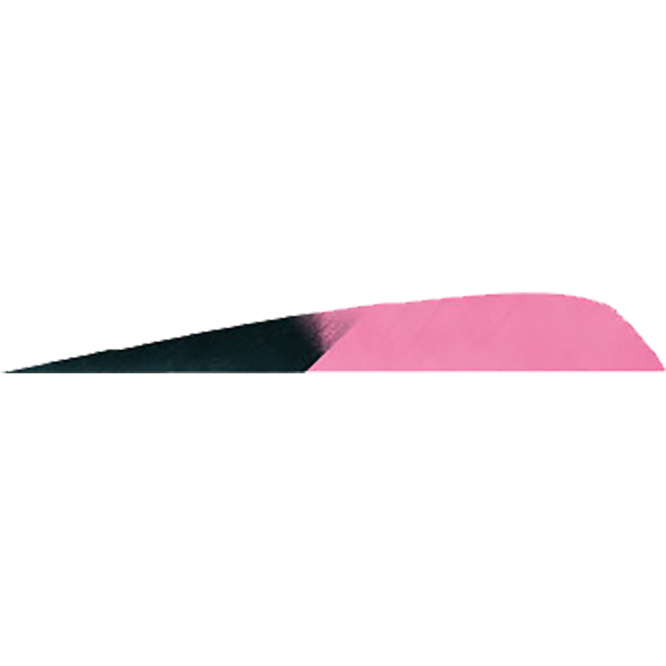 Gateway 4 in. Kuru Flo Pink Parabolic Arrow Feathers RW Pack of 50
