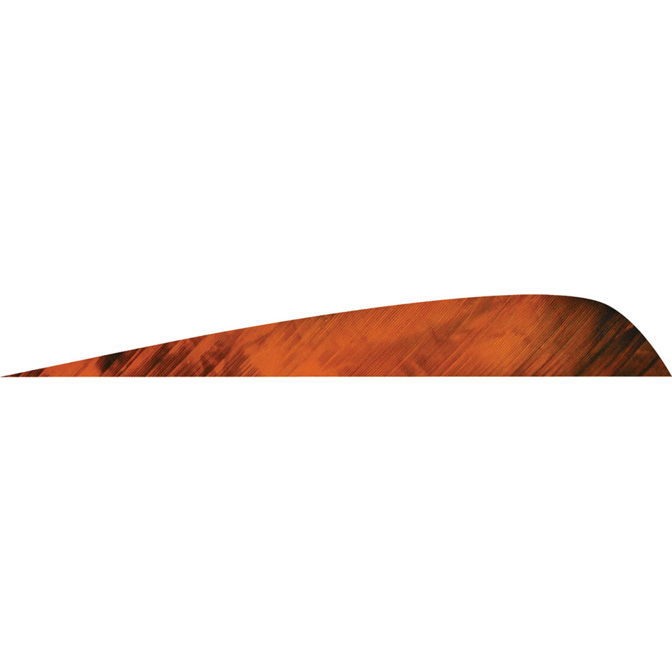 Gateway 4 in. Parabolic Tre Orange RW Arrow Feathers 50 pk.