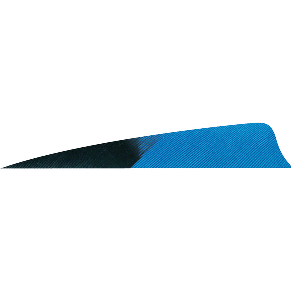 Gateway Shield Cut Kuru Denim Arrow Fletching Feathers 4 in. Right Wing 50 pk.