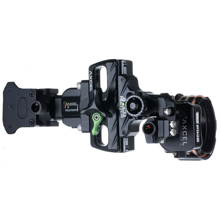 Axcel AccuHunter Picatinny Sight 41mm Single Pin .019 Green Right/Left Hand