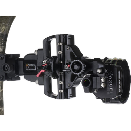 Axcel AccuTouch Picatinny Sight AccuStat II 5-Pin .010 Right/Left Hand Archery