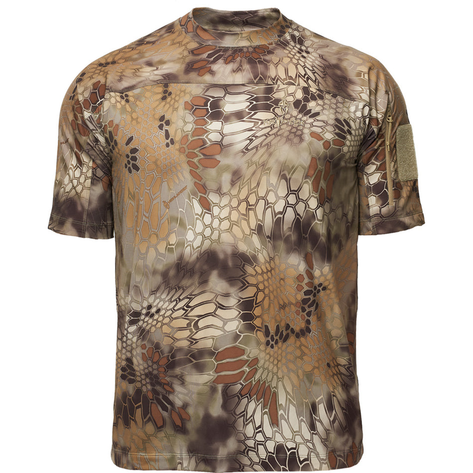 Kryptek Valhalla Short Sleeve Crew Highlander Camo Medium