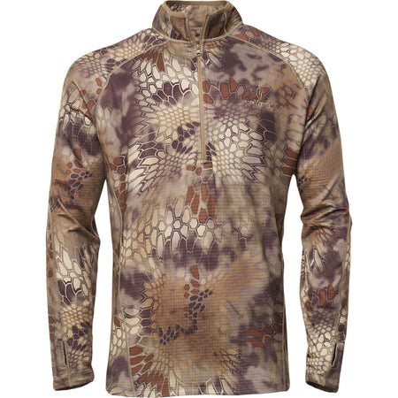 Kryptek Cronos Half Zip Fleece Highlander Camo Large