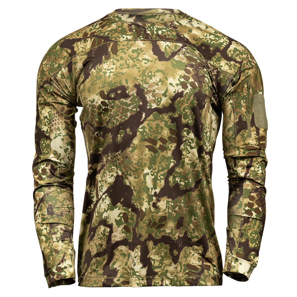 Kryptek Valhalla Long Sleeve Crew Obskura Transitional Camo 2XL