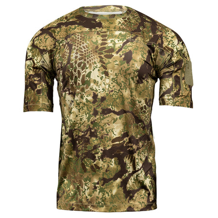 Kryptek Valhalla Short-Sleeve Crew Shirt in Obskura Transitional, X-Large