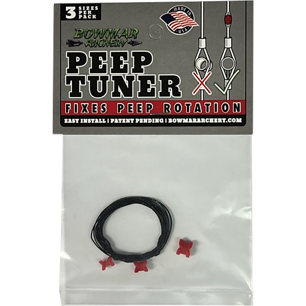 Bowmar Red Peep Tuner for Bow Strings