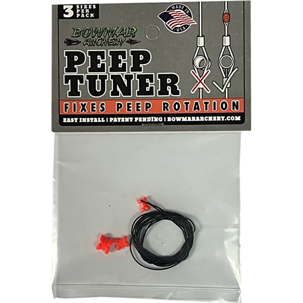 Bowmar Orange Peep Tuner for Bow Strings