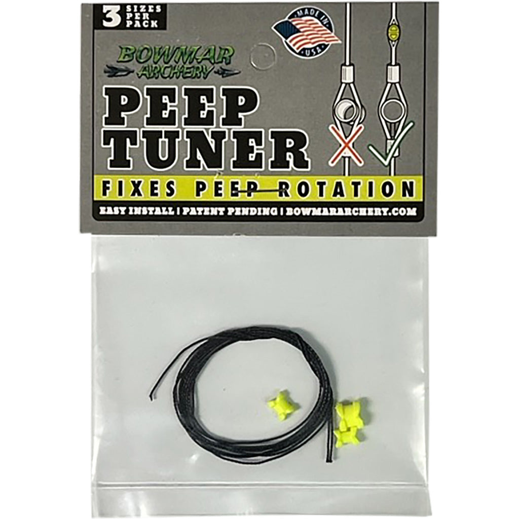 Bowmar Yellow Peep Tuner for Bow Strings