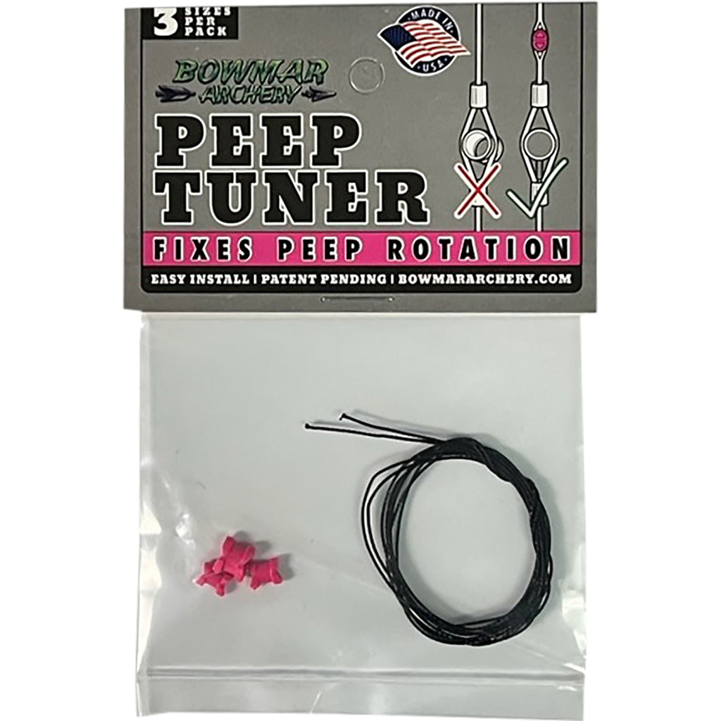 Bowmar Pink Peep Tuner for Bow Strings