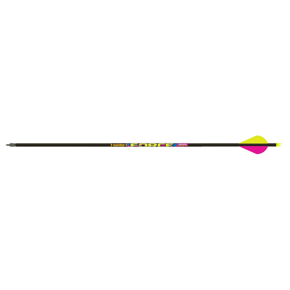 Gold Tip Force FOC 400 Spine with Raptor Vanes Arrows 6pk