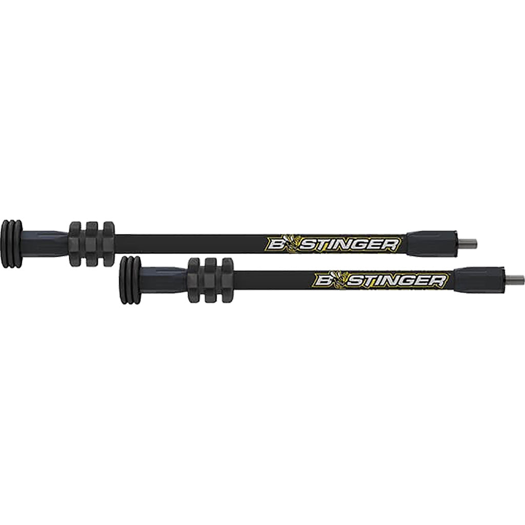 Bee Stinger MicroHex Bow Stabilizer Kit Matte Black 12"/10"