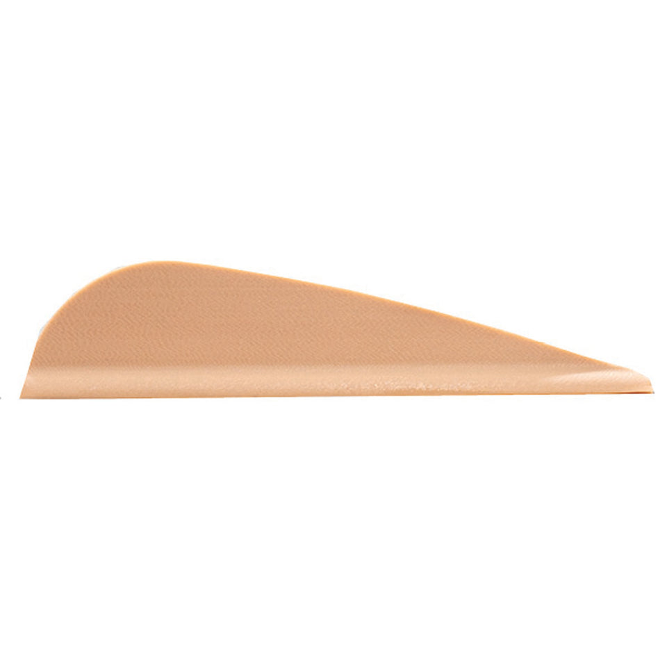 AAE Elite Plastifletch Vanes 1.75 in. Sand 100 pk.