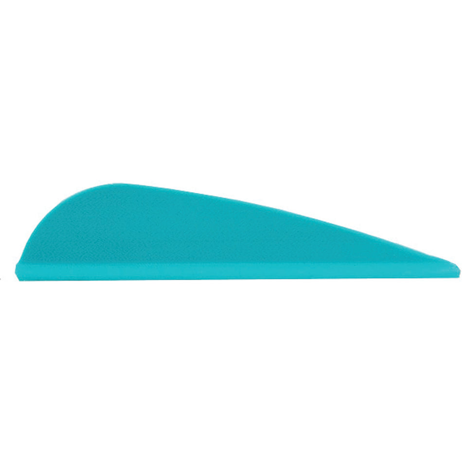 AAE Elite Plastifletch Teal Vanes 1.75 in. 100 pk.