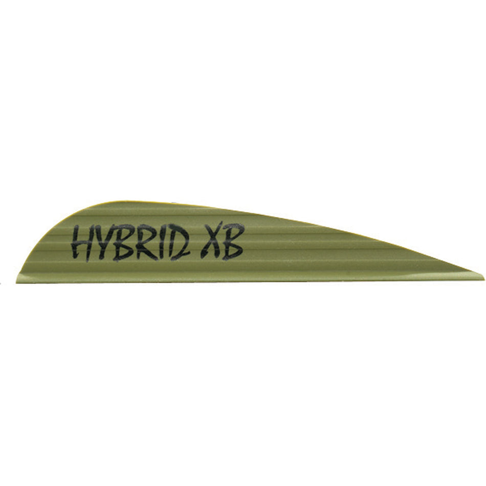 AAE Hybrid 16 OD Green Vanes 1.7 in. 100 pk.