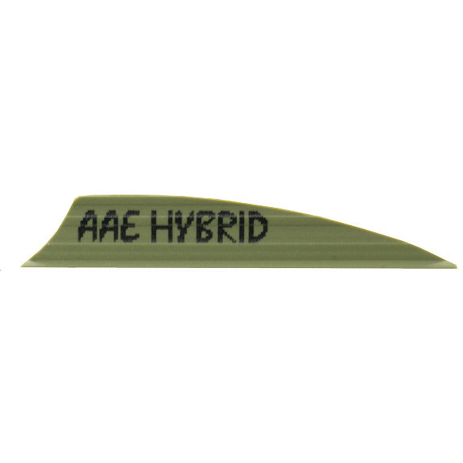 AAE Hybrid 2.0 OD Green Vanes 1.95 in. 100 pk.
