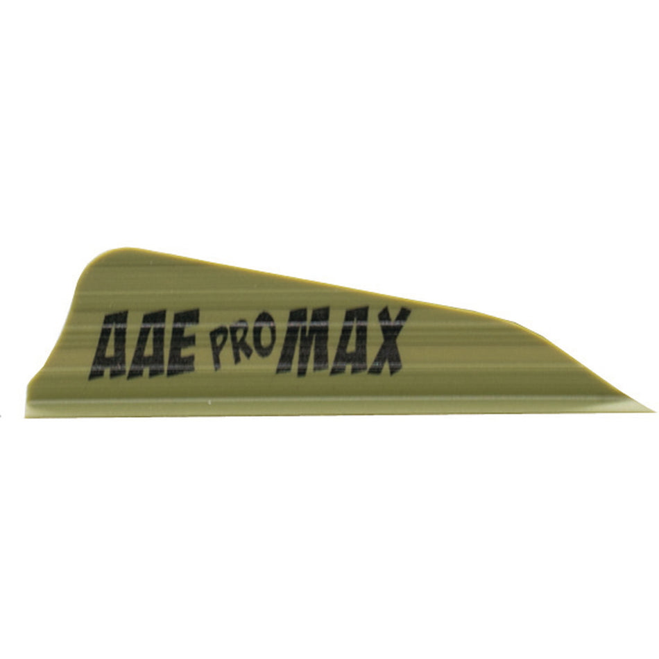 AAE Pro Max Arrow Vanes OD Green 1.7 in. Pack of 100