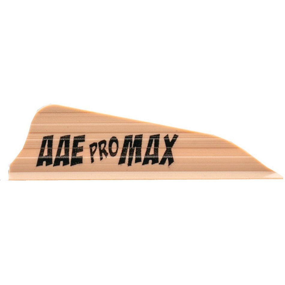 AAE Pro Max Arrow Vanes Sand 1.7 in. Pack of 100