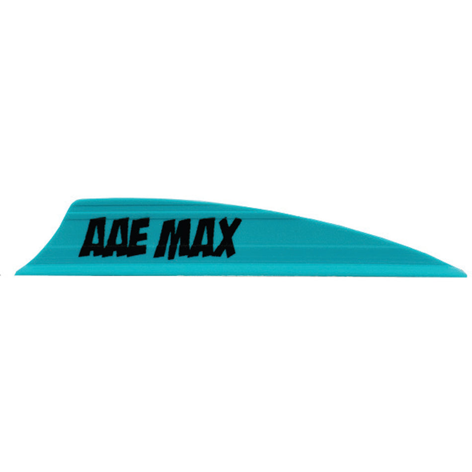 AAE Pro Max Arrow Vanes Teal 1.7 in. Pack of 100