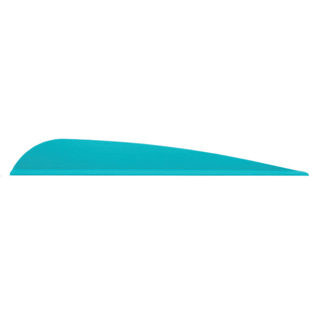 AAE Traditional Archery Vanes Teal 4 in. 50-Pack