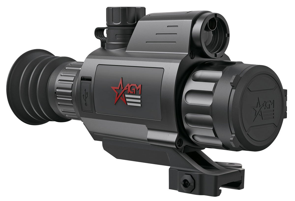 AGM Varmint LRF TS50-384 Thermal Imaging Scope 4-32x 50mm 384x288 50Hz Handheld or Mountable with Rangefinder Black