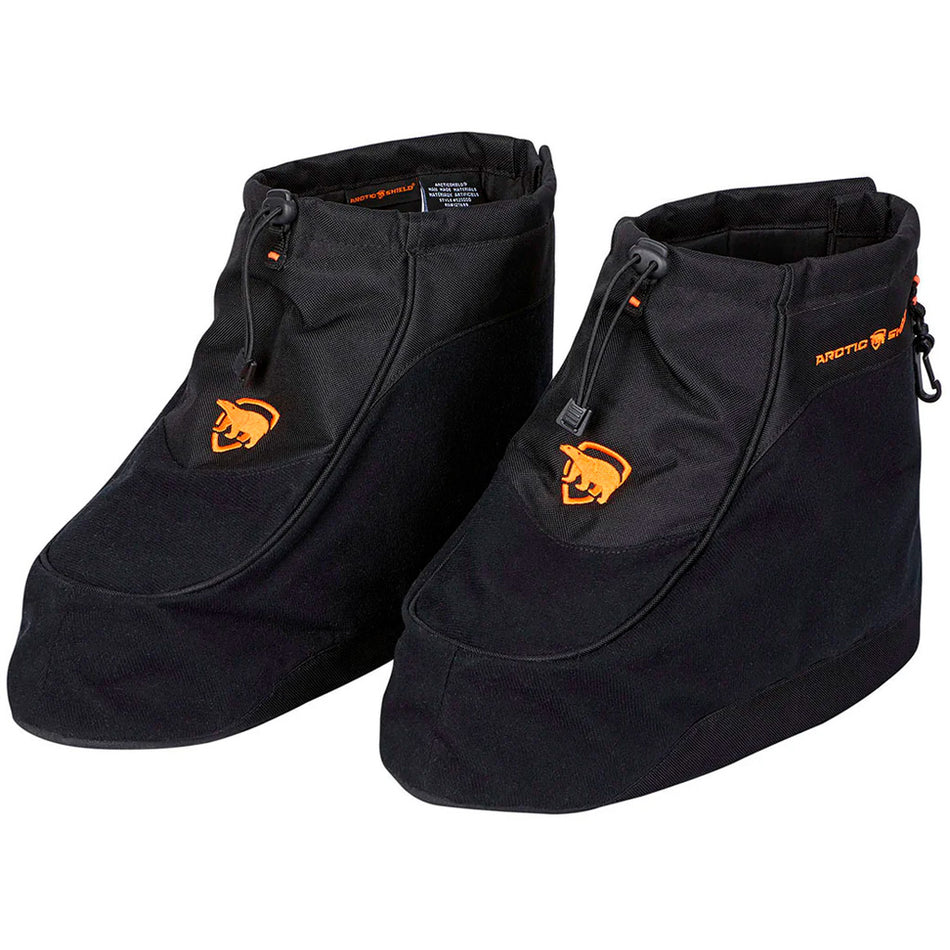 Arctic Shield Black Boot Insulators Large (10-11) with Retain Heat Technology
