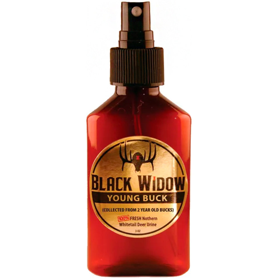 Black Widow Young Buck 3oz Deer Attractant Scent for Scrapes and Drippers