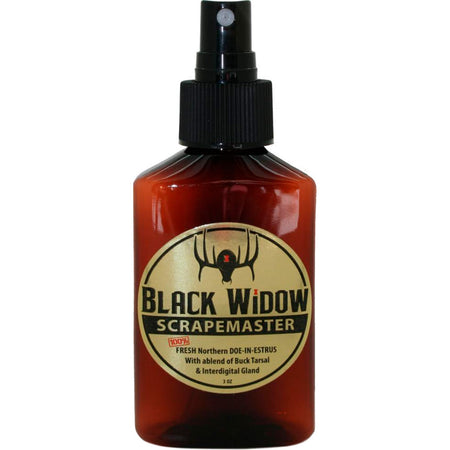 Black Widow Scrape Master Deer Lure Scent Blend 3oz