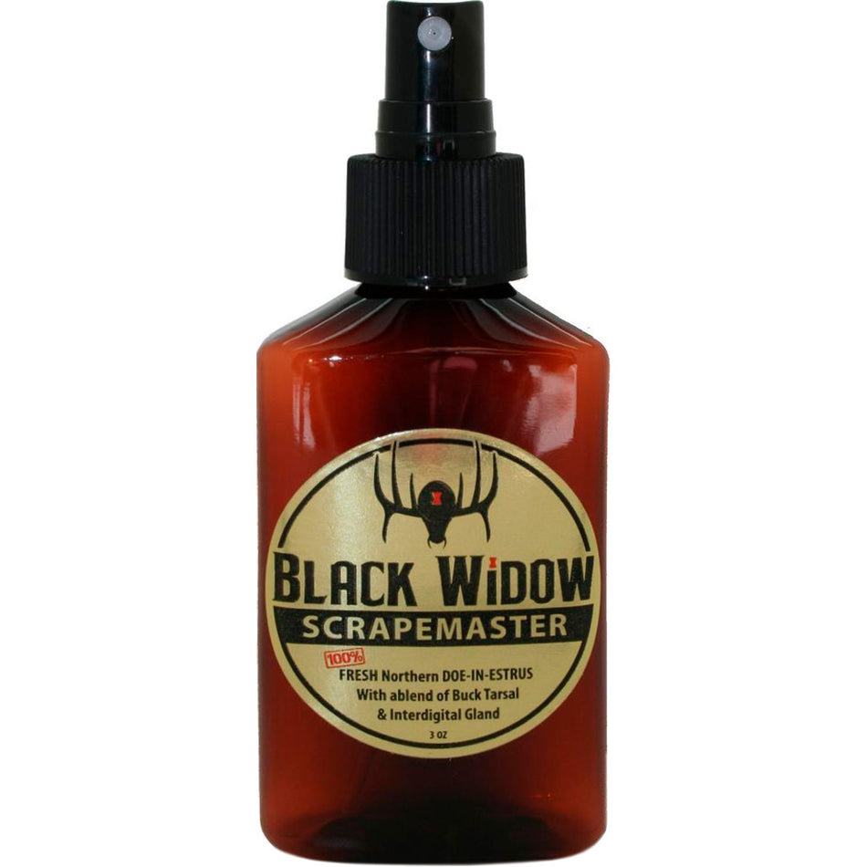 Black Widow Scrape Master Deer Lure Scent Blend 3oz