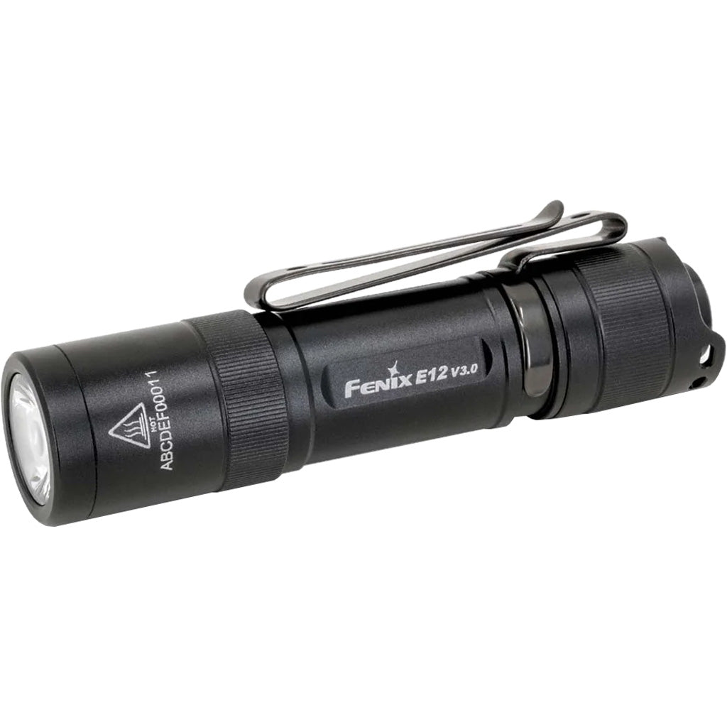 Fenix 200 Lumen Everyday Carry Flashlight E12 V3