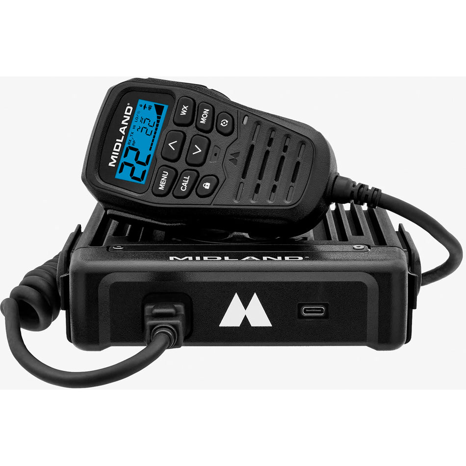 Midland 50 Watt GMRS Mobile Radio MXT575 with Integrated Control Mic
