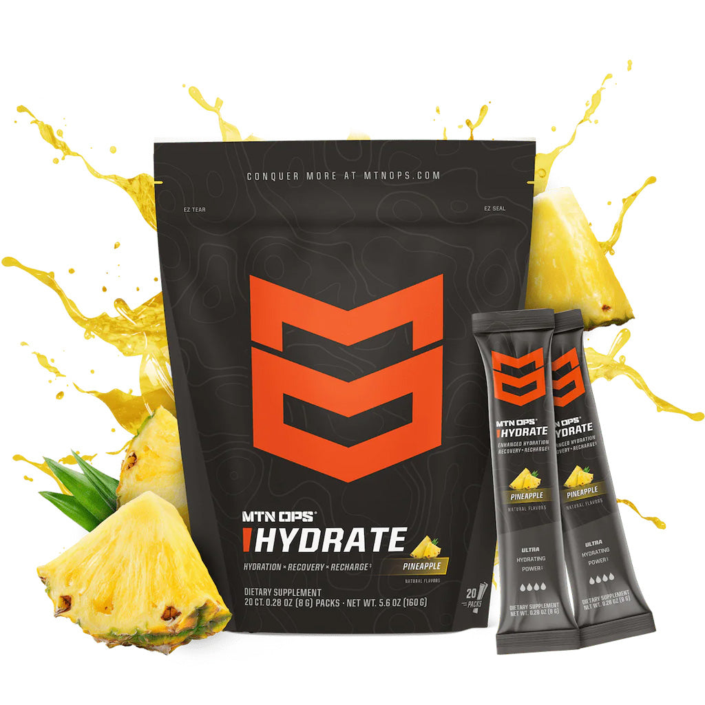 MTN OPS Hydrate Pineapple Flavor 20-Count Trial Pack
