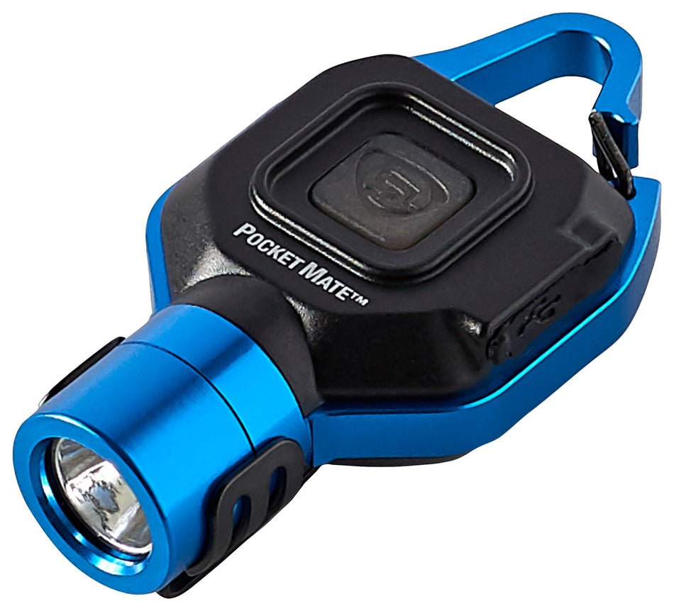 Streamlight Pocket Mate USB 73302 Blue 45/325 Lumen Personal Rechargeable Light